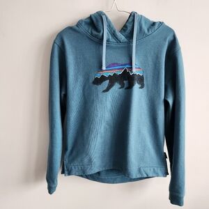 Patagonia Fitz Roy Bear Uprisal Hoodie Hooded Sweatshirt Size XS